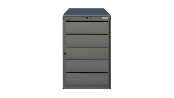 Metal Wheelie Bin Shed JULIA 240-1