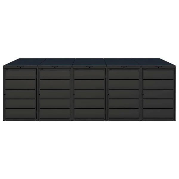Metal Wheelie Bin Shed JULIA 240-5