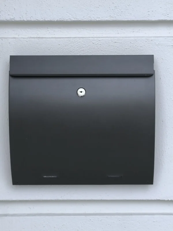 Post box "Alec" Umbra Grey RAL7022