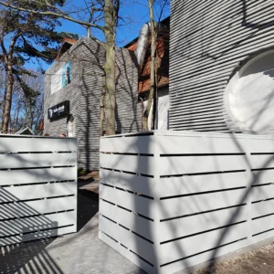 Metal Commercial Bin Shed